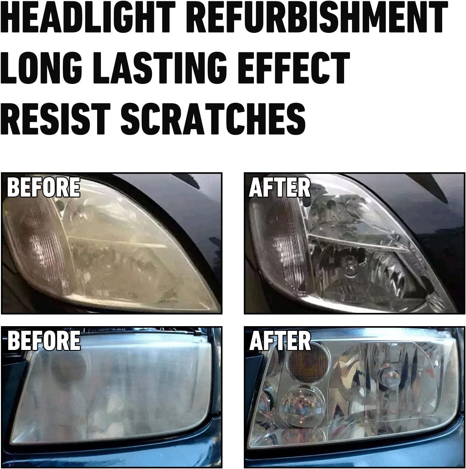 Durbuy Restowipes Headlight Restoration Kit,Restowipes Headlight Restore Cleaning Wipes,Polish Headlights Lens Restore Cleaner DIY Polishing,Headlight